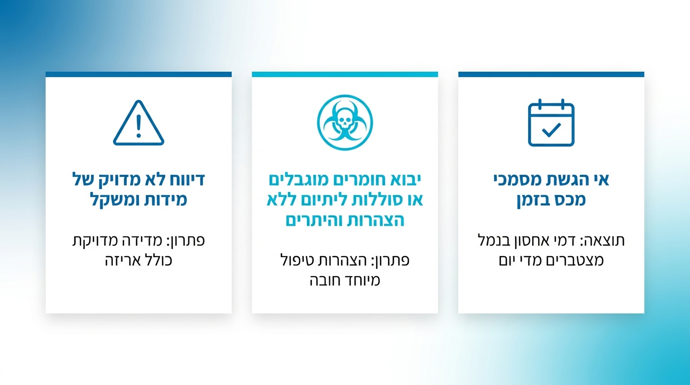 הטעויות הנפוצות ביותר בשילוח ימי LCL ואיך להימנע מהן