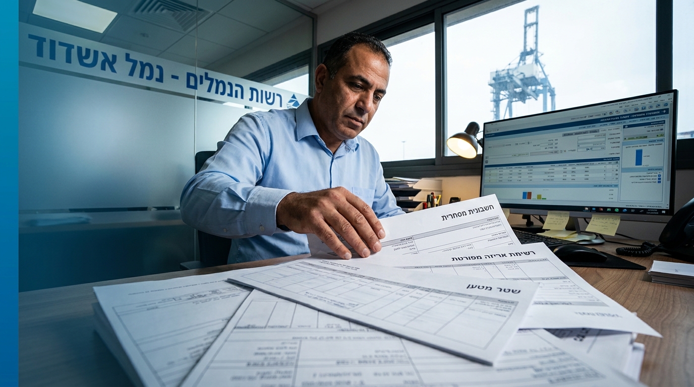 המסמכים החשובים ביותר לשחרור מהיר מנמל