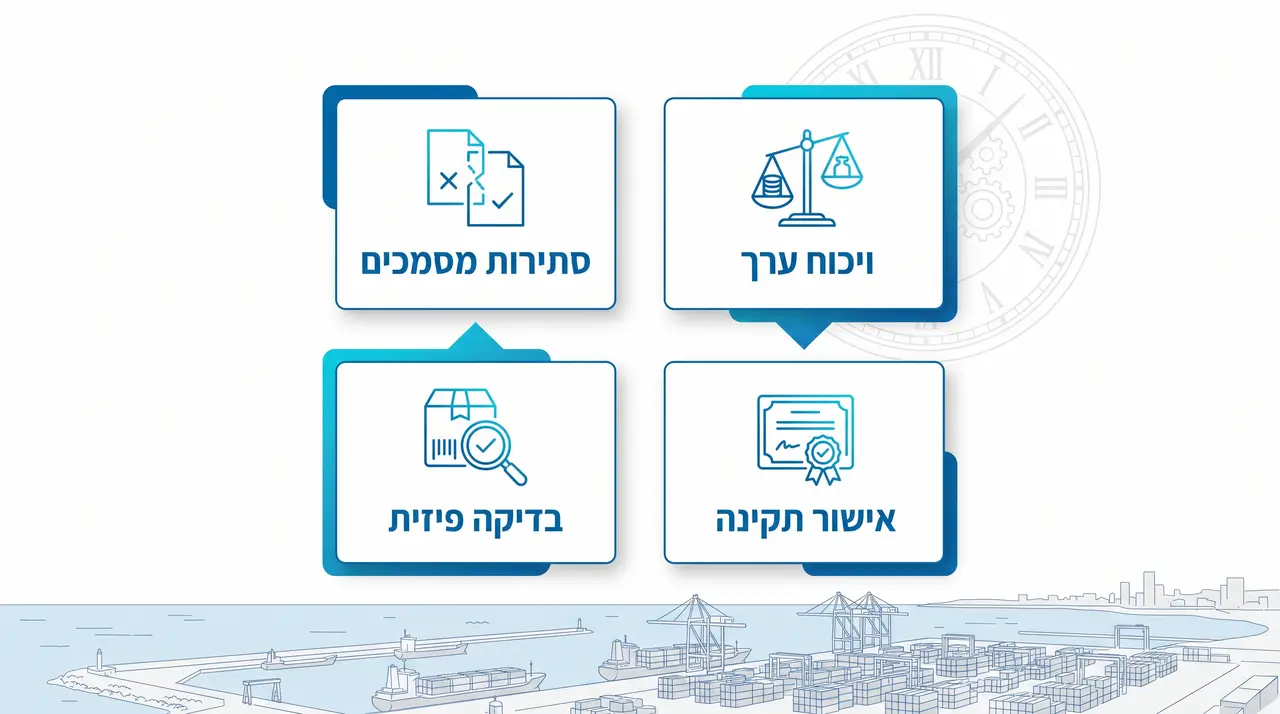 לוח זמנים לשחרור רכב ממכס והגורמים העיקריים לעיכובים